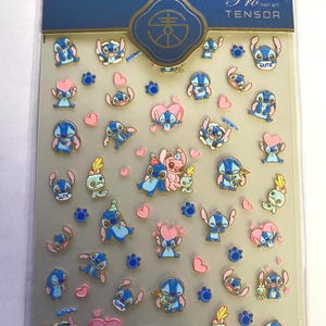 5D Nail Decal, Character Nail Decals, Nails Art Stickers
