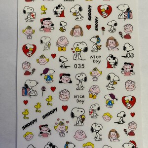 3D Nail Decal, Character Nail Decals,  Dog Themed Nails Art Stickers