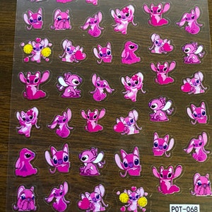 Set of 3D Nail Decals Character Nail Art Stickers