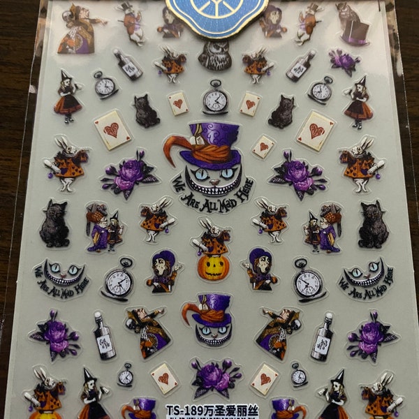 Alice in Wonderland Decal