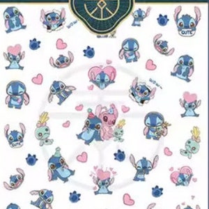 Disney Lilo & Stitch nail art stickers! 🌟, Brand new