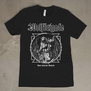 Wolfbrigade - Spring med den jagade, hardcore, crust, punk, grind, t-shirt, merchandise, metal