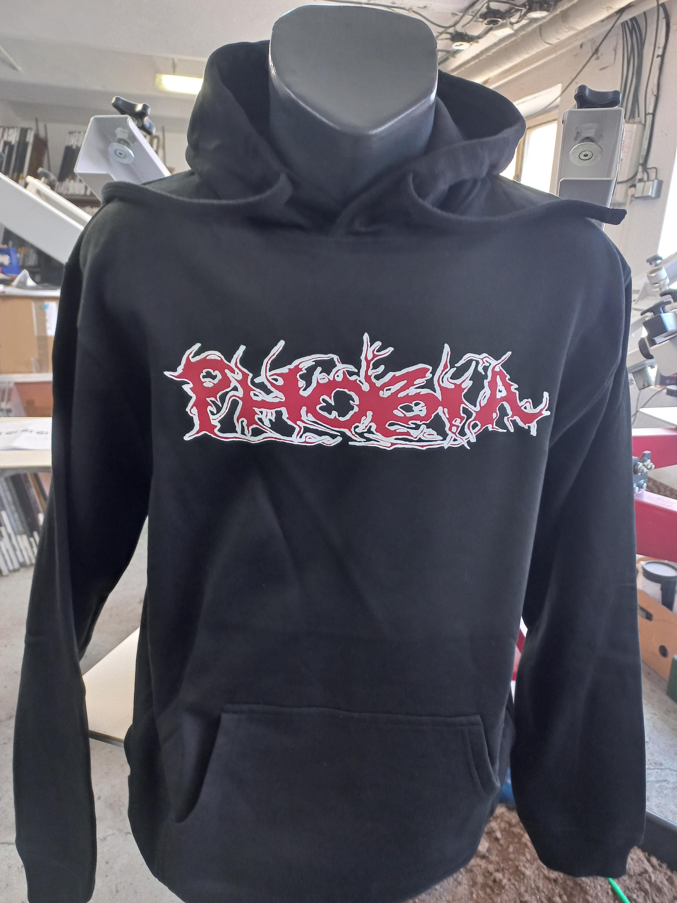 Phobia Grindcore Hoodie - Metal Punk Merch - Etsy