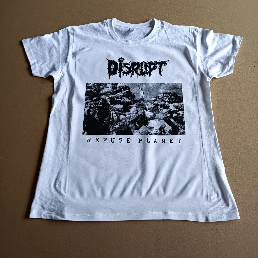 DISRUPT Tシャツ バンドT Disrupt - Refuse planet, hardcore, crust