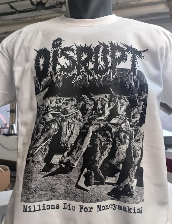 Disrupt, Hardcore, Crust, Punk, Grind, T-shirt, Merch, Metal - Etsy