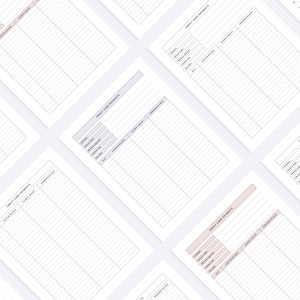 Printable Credit Card Payment Tracker | Printable Debt Tracker | Blue ...
