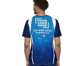 Maglia sportiva personalizzata da uomo, maglietta sportiva personalizzata, maglia della squadra, abbigliamento sportivo, abbigliamento casual, regalo per gli appassionati di sport