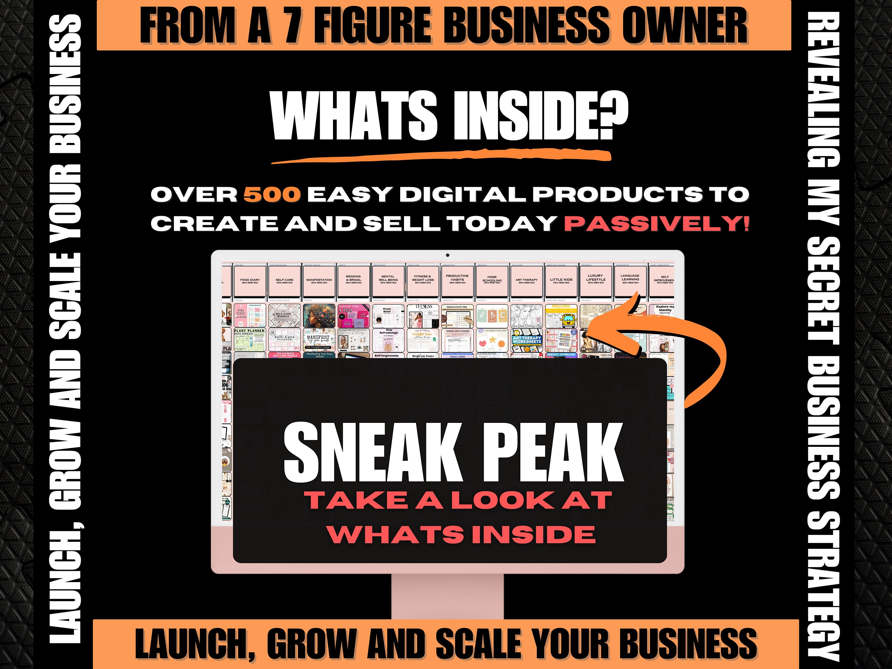 1000 Digital Products Ideas to Create and Sell Today for Passive Income,   Digital Downloads Small Business Ideas and Bestsellers to Sell 