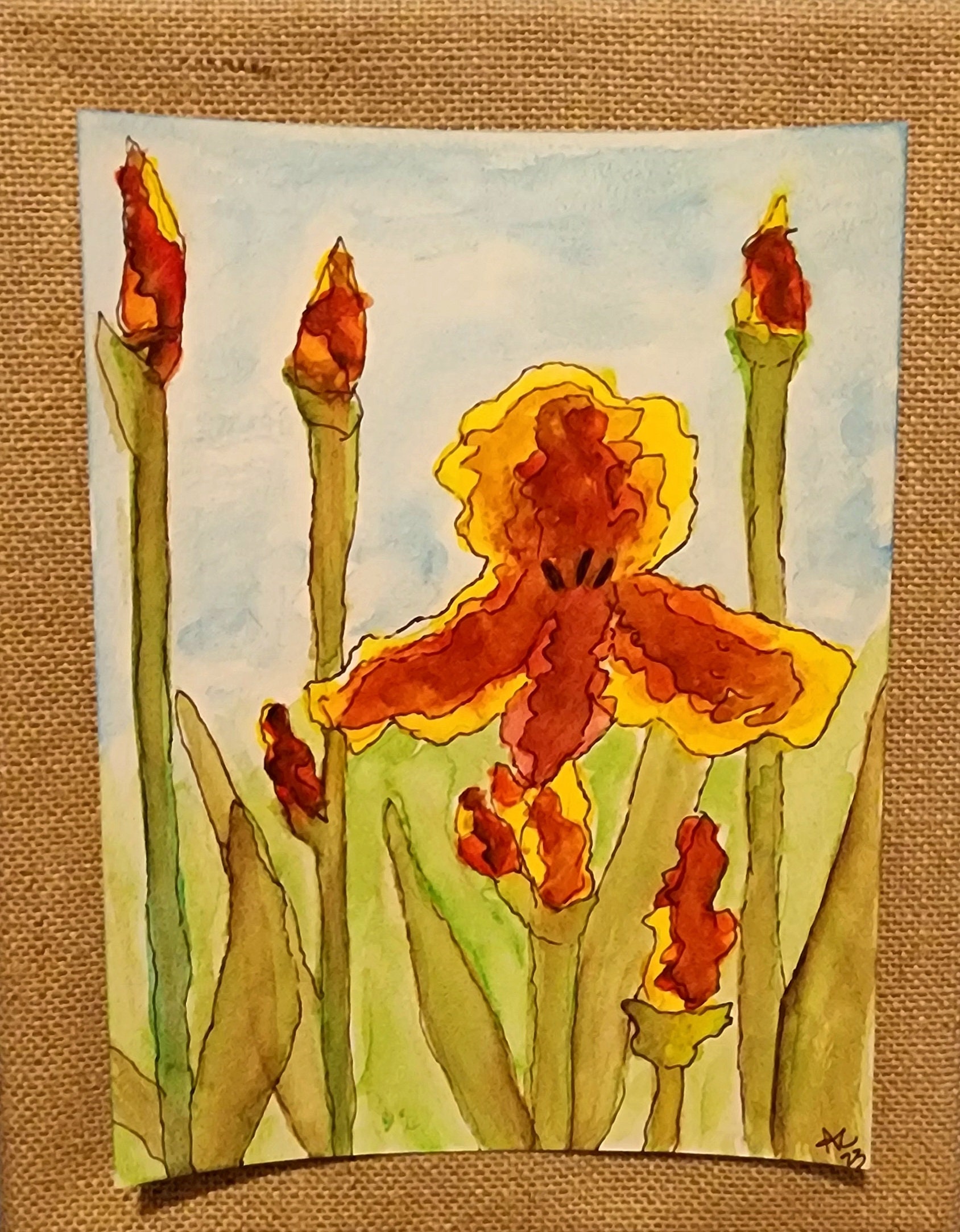 Hand Painted Mother's Day Cards - Etsy