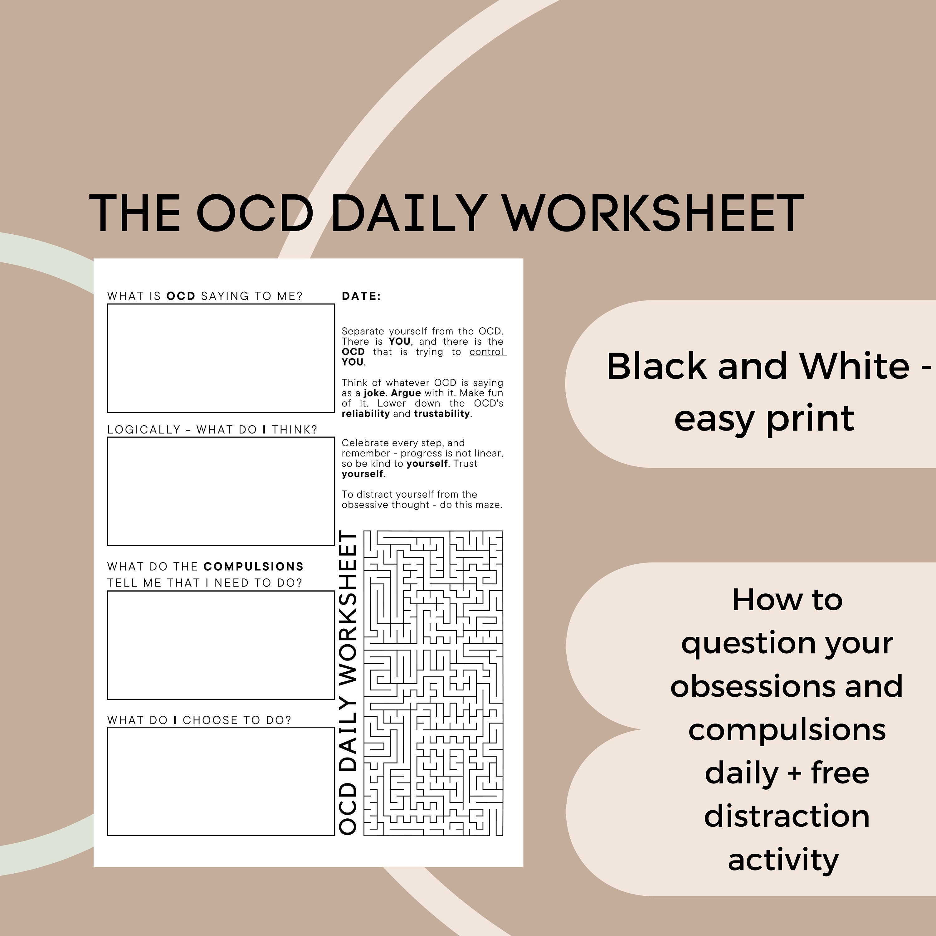 cbt ocd homework