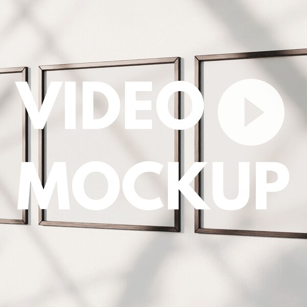 Thin Wood Gallery Frames Etsy