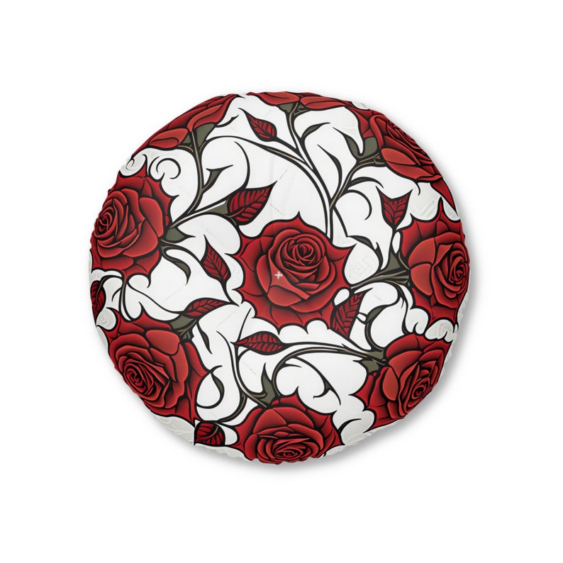 Coussin de sol touffeté, rond image 6