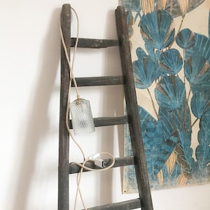 Glas-Walking-Lampe
