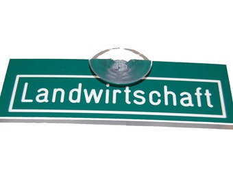 Saugnapfschild Landwirtschaft