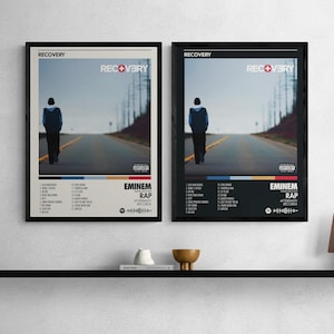 【額縁付き】 EMINEM Recovery リカバリー A2ポスター Posters Eminem 'Recovery' - Only €11.95 – Posters Base