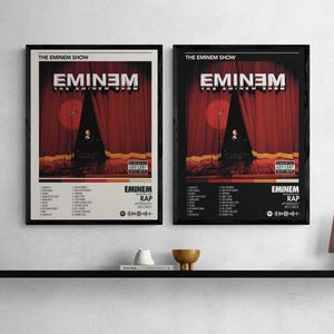 Eminem - The Eminem Show Album Poster: Black & White Digital Download