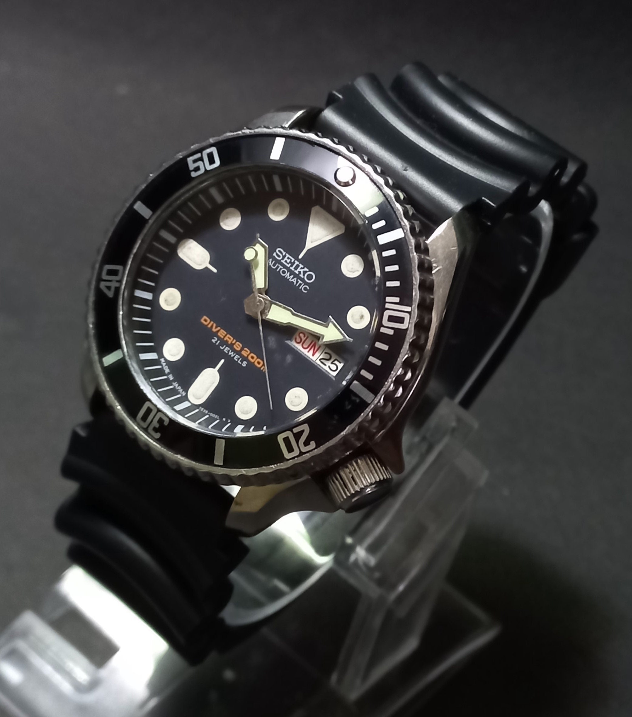 Seiko Diver - Etsy New Zealand