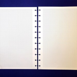 Printable Planner Note Pages: Graph, Dot Grid, Lined (big Happy Planner ...