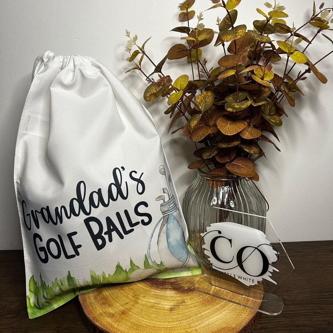 Personalised Golf Ball Bag Gifts for Golfers Personalised Etsy UK