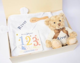 Personalised Baby Bath Time Luxurious Gift Set