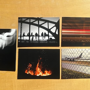 Set de cartes postales DINA6 (5 pièces), photographie, carte de vœux, set de cartes, carte postale individuelle