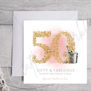 d'anniversaire personnalisée | 18e 21e 40e 40e 50e 60e 70e anniversaire | Design élégant de confettis dorés | Carte d'anniversaire personnalisée