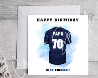 Scotland Birthday Card | Football card | Personalised Card | Personalised Birthday Card | For Him | For Her | Scotland FC | Scotland
