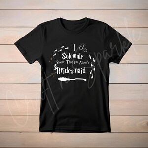 Hen Party T-shirts | Bachelorette T-shirts | Wizard Hen Party Theme | HP inspired Hen Party | Bride to Be | Bridal Party Accessories I'm '***'  ...