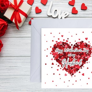 Tarjeta de aniversario de bodas, tarjeta de aniversario, primer aniversario, primer aniversario de bodas, tarjeta, tarjeta personalizada, para él, para ella, amor