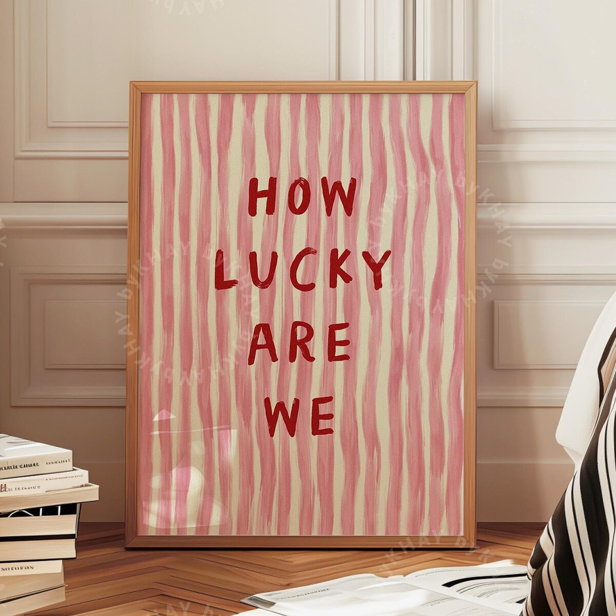 How Lucky Are We Print
