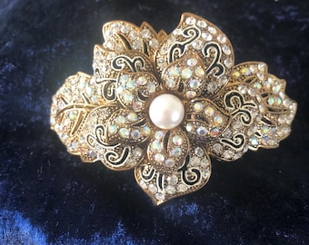 Vintage Butler and Wilson Art Deco Style Oversised Dancing