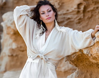 ❖seed and soils /organic cotton wrap top ❖seed and soils /organic cotton wrap top seed and soil
