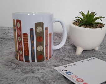 Book Mug | Dramione Book Mug | Personalised Book Mug | Bookish Gifts | Book Lover Gift | Handmade Mug | Fanfiction Mug