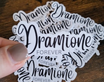 Dramione Forever Sticker: Laminated Fanfiction Decal