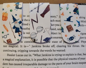 Wizard School Magnetic Bookmark: Bookish Reading Gift