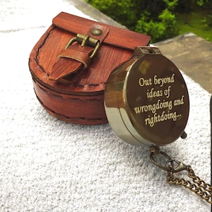 Personalized Gift Compass for Son, Engraved Working Christmas Compass Gift, Baptism & First Communion Gift, Birthday Gift for Him and Her