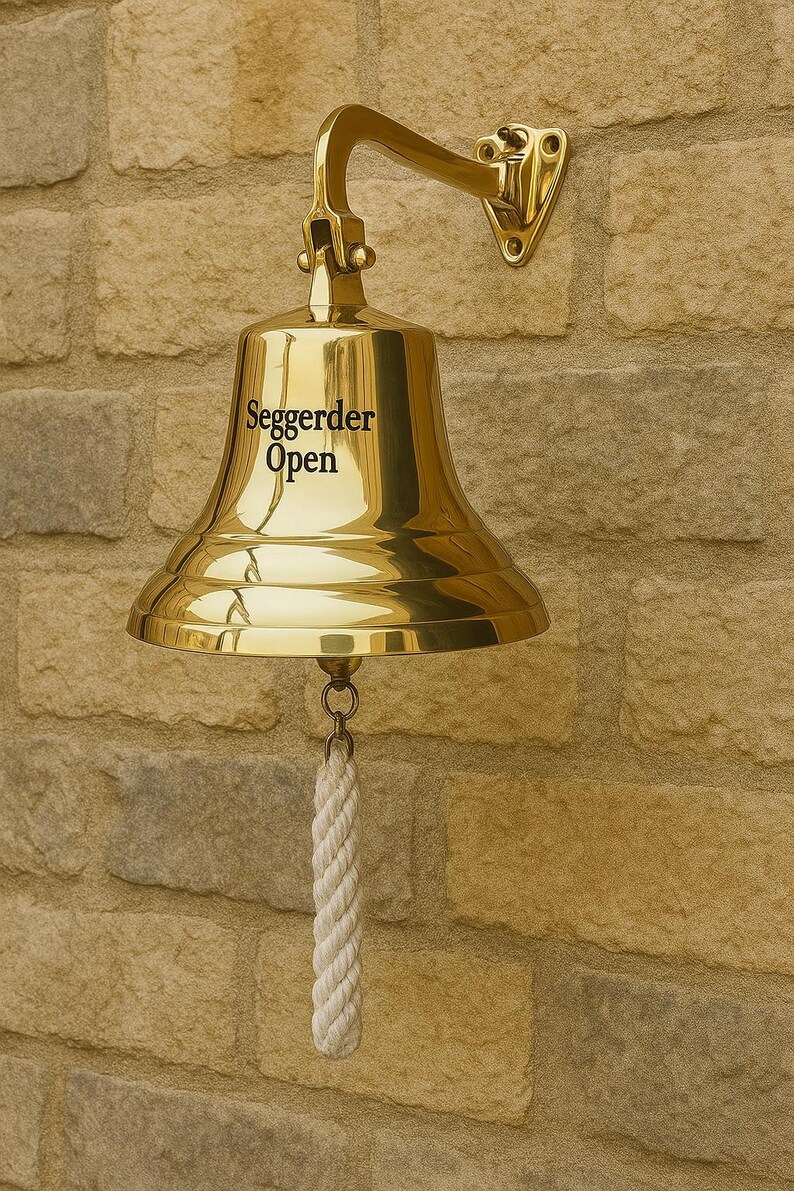 Personalized Black Bell for Home Decor - Engraved Christmas Gift for ...