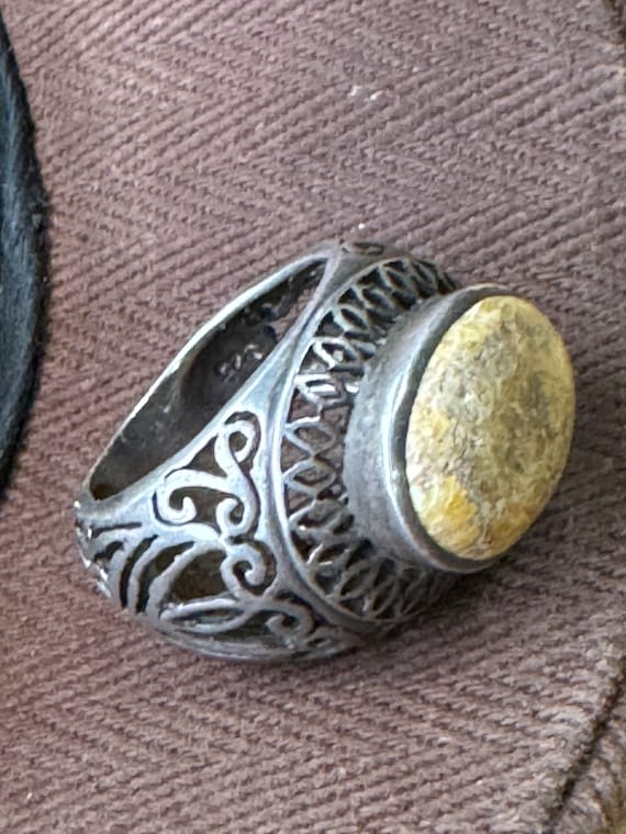 Vintage Rare silver ring - image 1