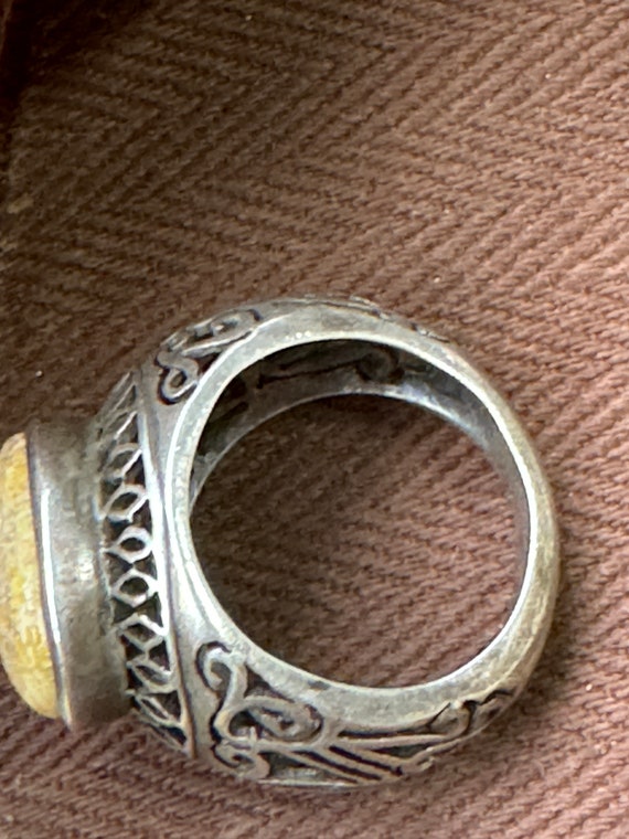 Vintage Rare silver ring - image 3