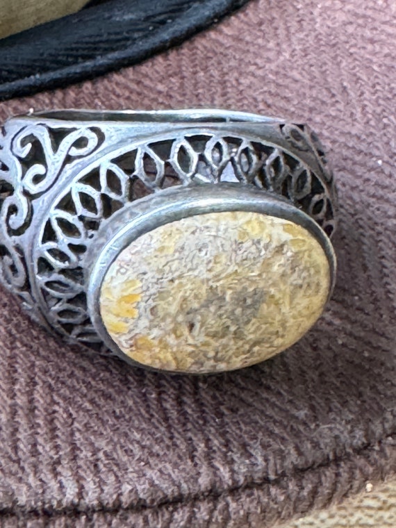Vintage Rare silver ring - image 5