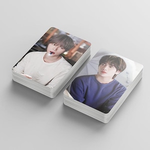 Cartes avec photo Lomo concept voeux de saison Choi SooBin, Choi Beomgyu, Yeonjun, Kang Taehyun et Hueningkai