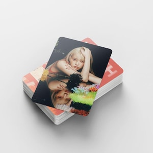 Lee ji eun Solo Konzept Lomo Fotokarten mit Stickern