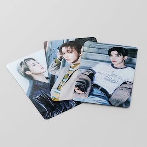 Haechan, Jaemin, Mark Lee und Lee Jeno Season's Greetings Konzept Lomo Fotokarten