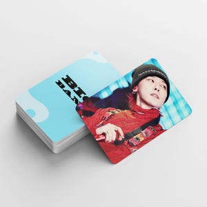 Cartes photo personnalisées T.O.P , Taeyang , Daesung et Kwon Ji-yong Lomo avec autocollants