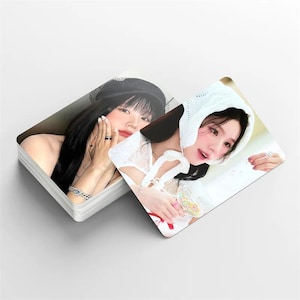 Fanmade Cho Miyeon Solo, voeux de la saison 2025 concept lomo Cartes photo