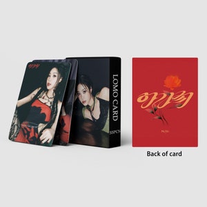 Concept créé par des fans de Seo Soojin Agassy avec des cartes photo Lomo double face
