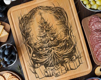 Charcuterie, SVG, Cutting Board, Chopping Board, Laser Engraved Files, Digital, Vector, Kitchen Decor, Glowforge, Cut File, Gift for Her