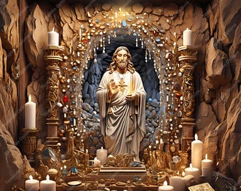 Laser Engrave File, 3D Illusion Laser File, Laser Burn PNG, Laser Engraving File, xTool, Laser Burn File, Plaque, Jesus, Christmas, Church