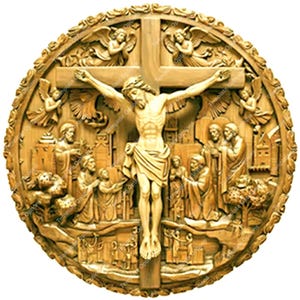 Jesus Crucified, Laser Burn PNG, 3D Illusion, Laser Engrave SVG file, Laser Engraving File, Laser Burn File, Laser Cut Files, Laser Burn Files, 3d Laser SVG Files, Plaque, Xtool file, Lightburn file, Glowforge File, Co2 Laser File, SVG File