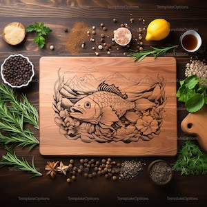 Chopping Board SVG, Charcuterie Board SVG, Cutting Board SVG, Kitchen Vector Laser Burn, xTool, Glowforge, Sculpfun Laser Engraving File